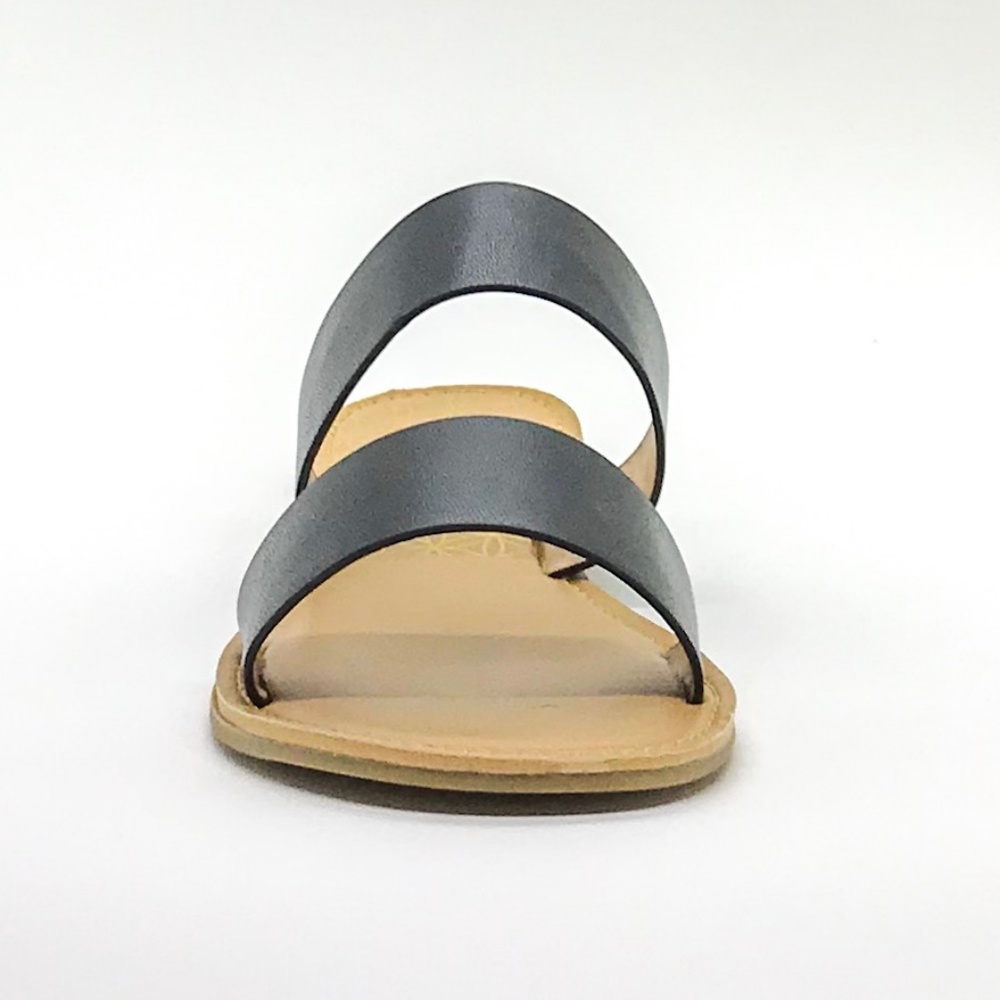 Black Two Band Slides - Picture 4 of 4